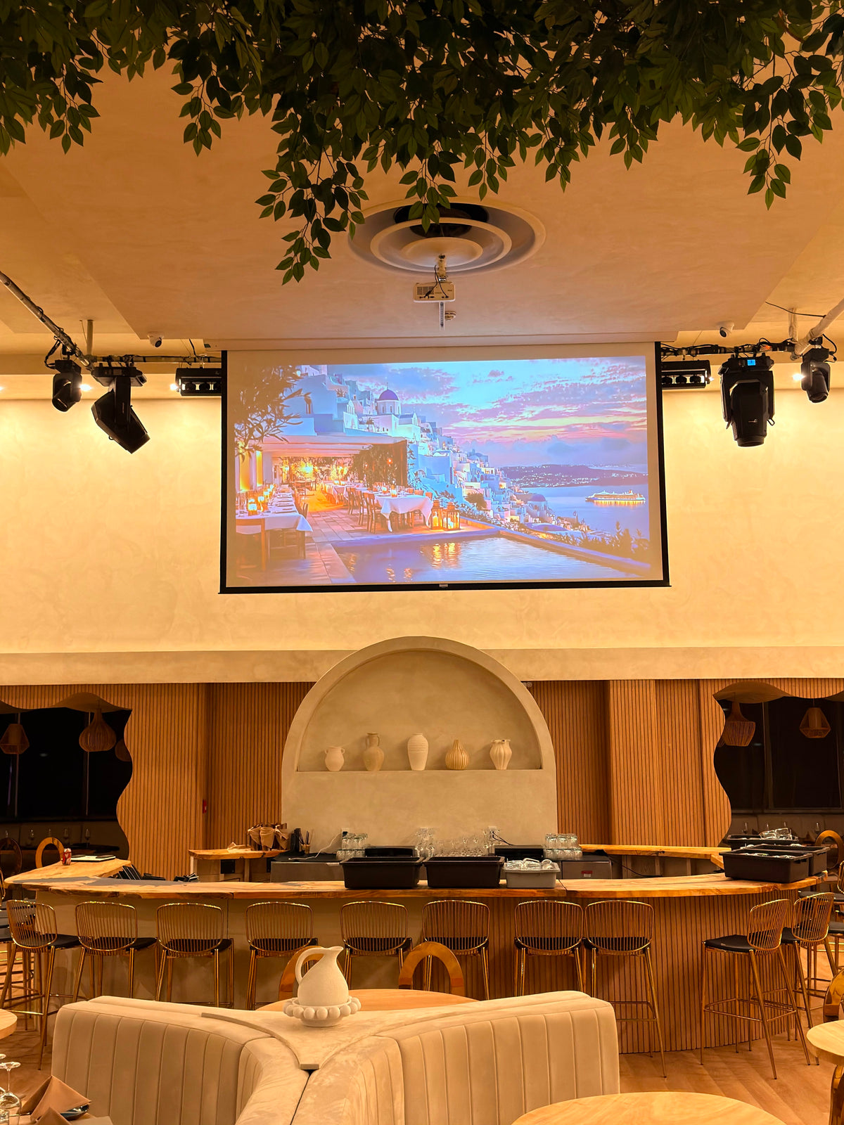 ALIA — the room set for a corporate day